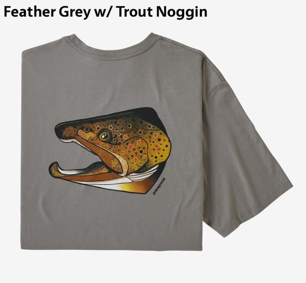 Patagonia Fish Noggins Organic T-Shirt FGTN Patagonia Fish Noggins Organic T-Shirt FGTN